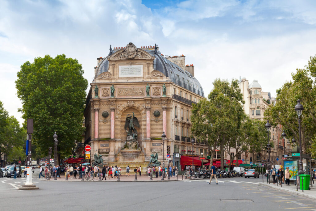 Place Saint Michel Paris