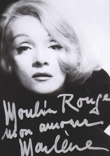 marlene dietrich Moulin Rouge