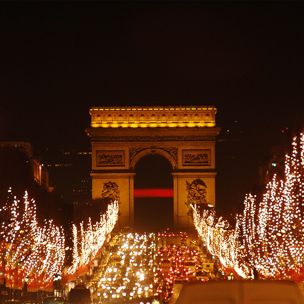 illuminations champs elysées