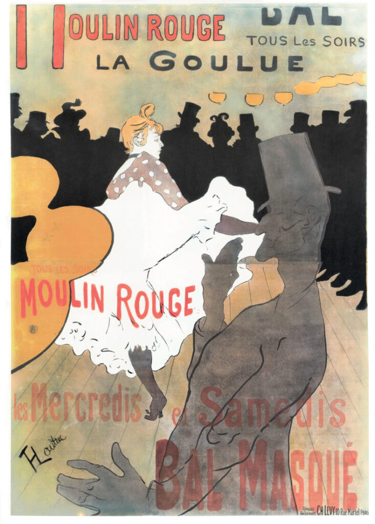 moulin rouge affiche toulouse lautrec